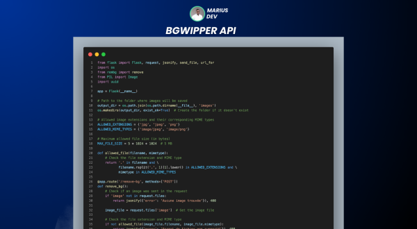  En savoir plus sur BGWiper API : Supprimez l'Arrière-plan des Images Facilement