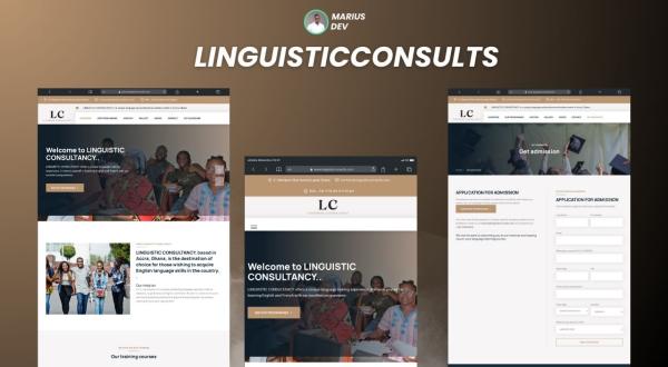  En savoir plus sur Développement du Site Web pour Linguistic Consultancy